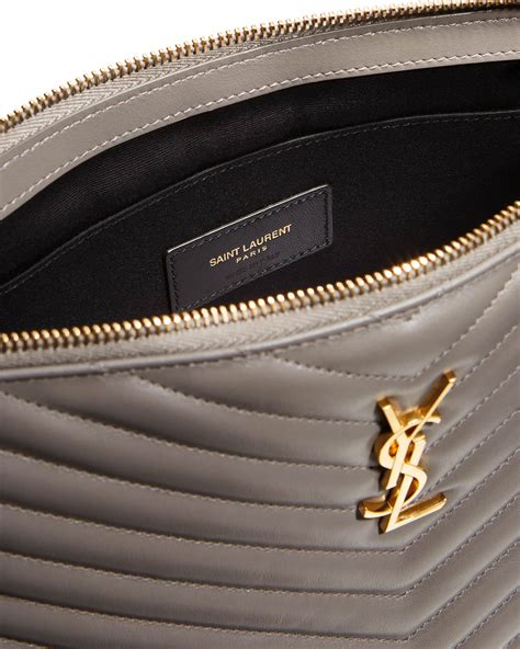 ysl large monogram pouch|YSL monogram bag review.